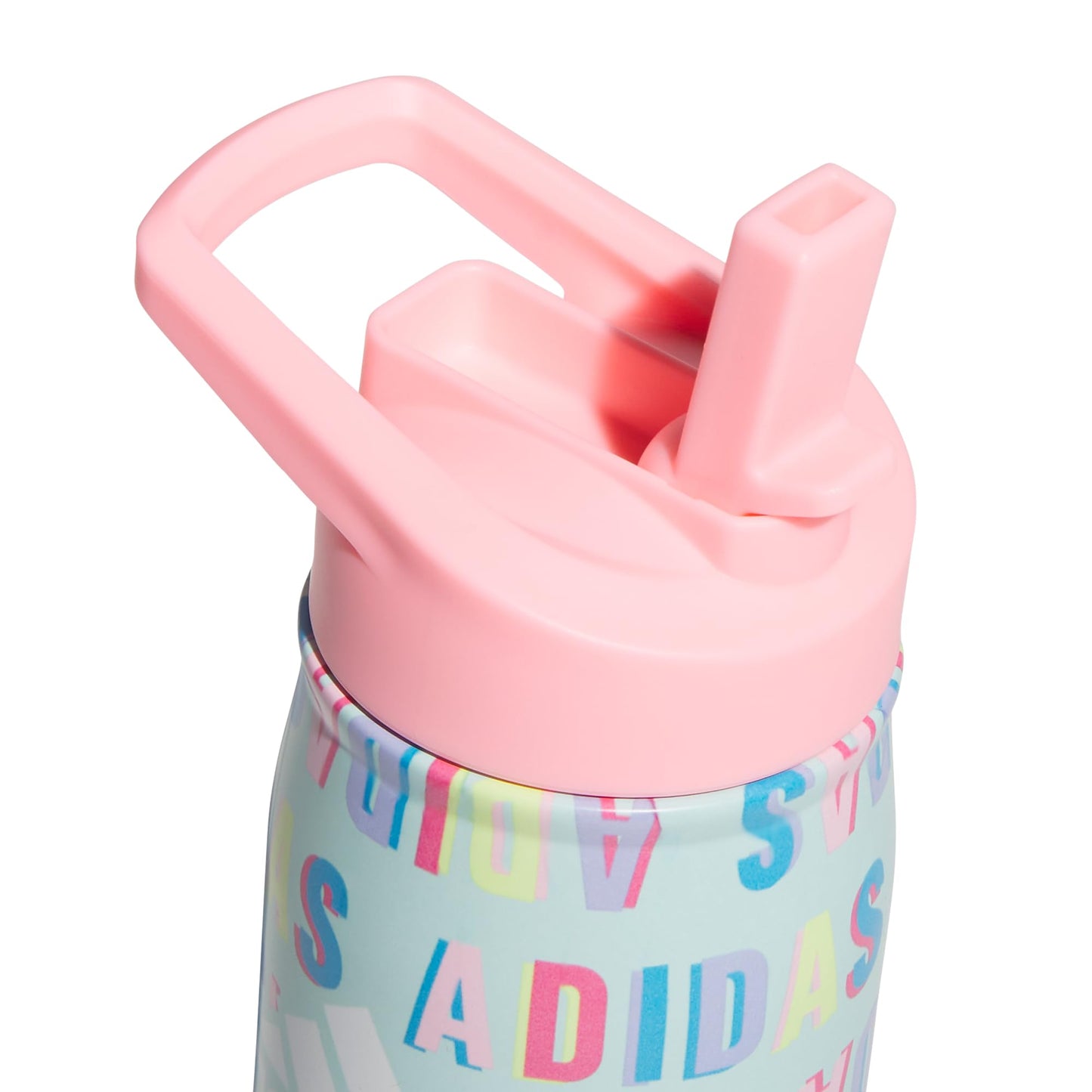 600 ML (20 oz) Straw Top Metal Water Bottle, Hot/Cold Double-Walled Insulated 18/8 Stainless Steel