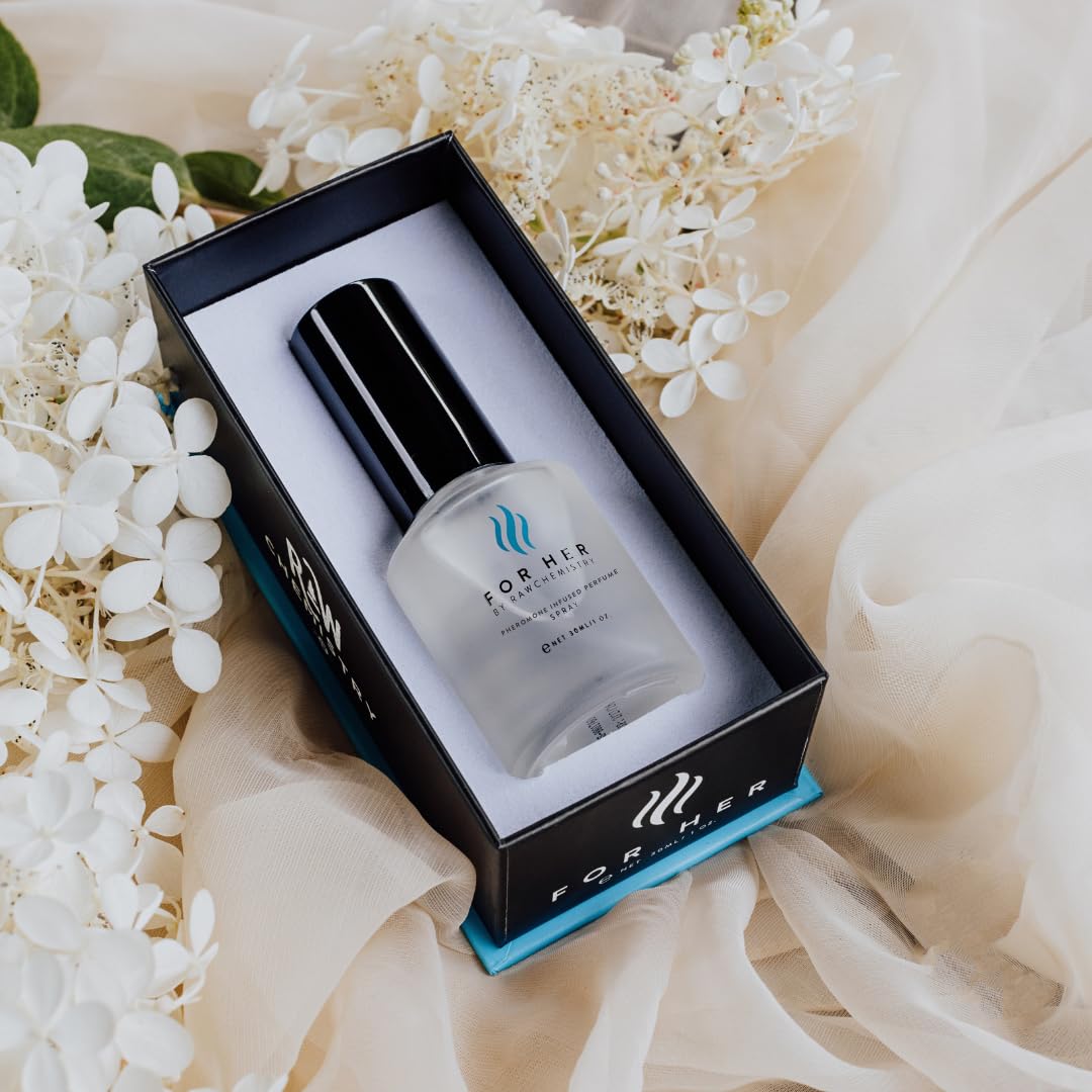 RawChemistry For Her A Pheromone Infused Perfume, for Her - Elegance, Extra Strength Formula 1 oz.