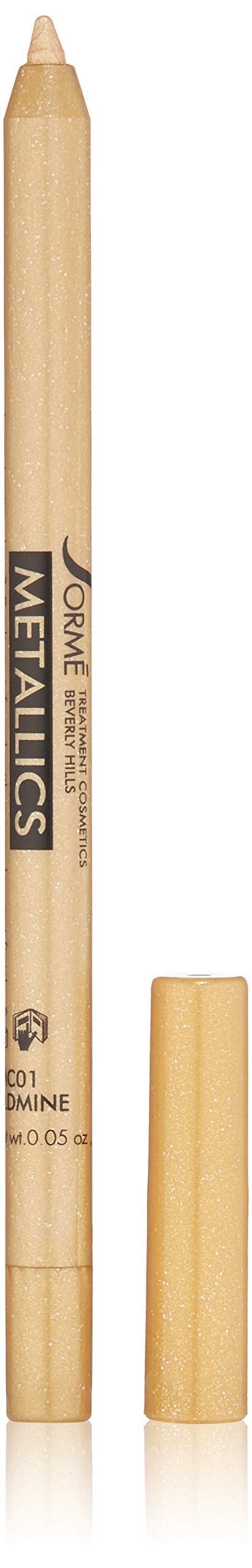 Sorme' Treatment Cosmetics Metallic Eyeliner, Goldmine, 0.05 oz.