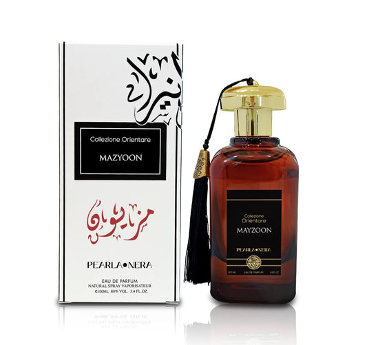 PEARLANERA MAZYOON, Spiced Gourmand, Oud and Citrus Scent Accords. Pheromones Perfumes for Women Redefined: Pure Attraction, No Additives. 3.4 Oz