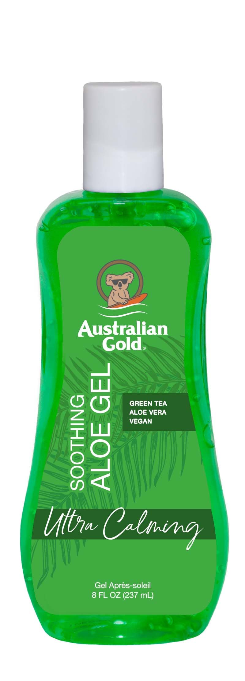 Australian Gold Soothing Aloe Vera After Sun Gel -Relieves Sunburn Pain and Hot & Itchy Skin, Soothing Aloe After Sun Gel, 8 Fl Oz (A70623-1)