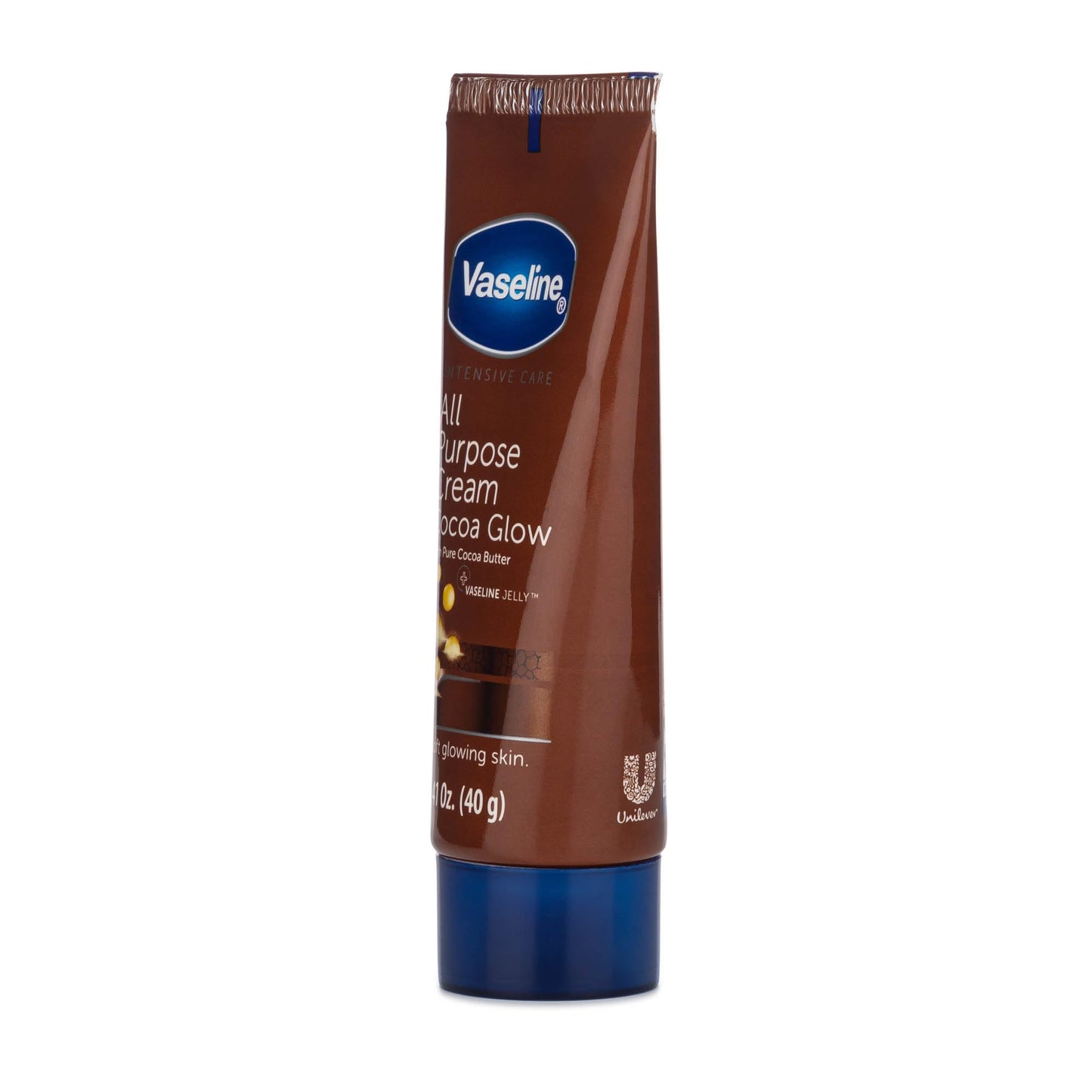 Vaseline All Purpose Cream Cocoa Glow, with Pure Cocoa Butter, 4-Pack, 1.41 FL Oz Each, 4 Tubes Beauty and Personal Care Vaseline