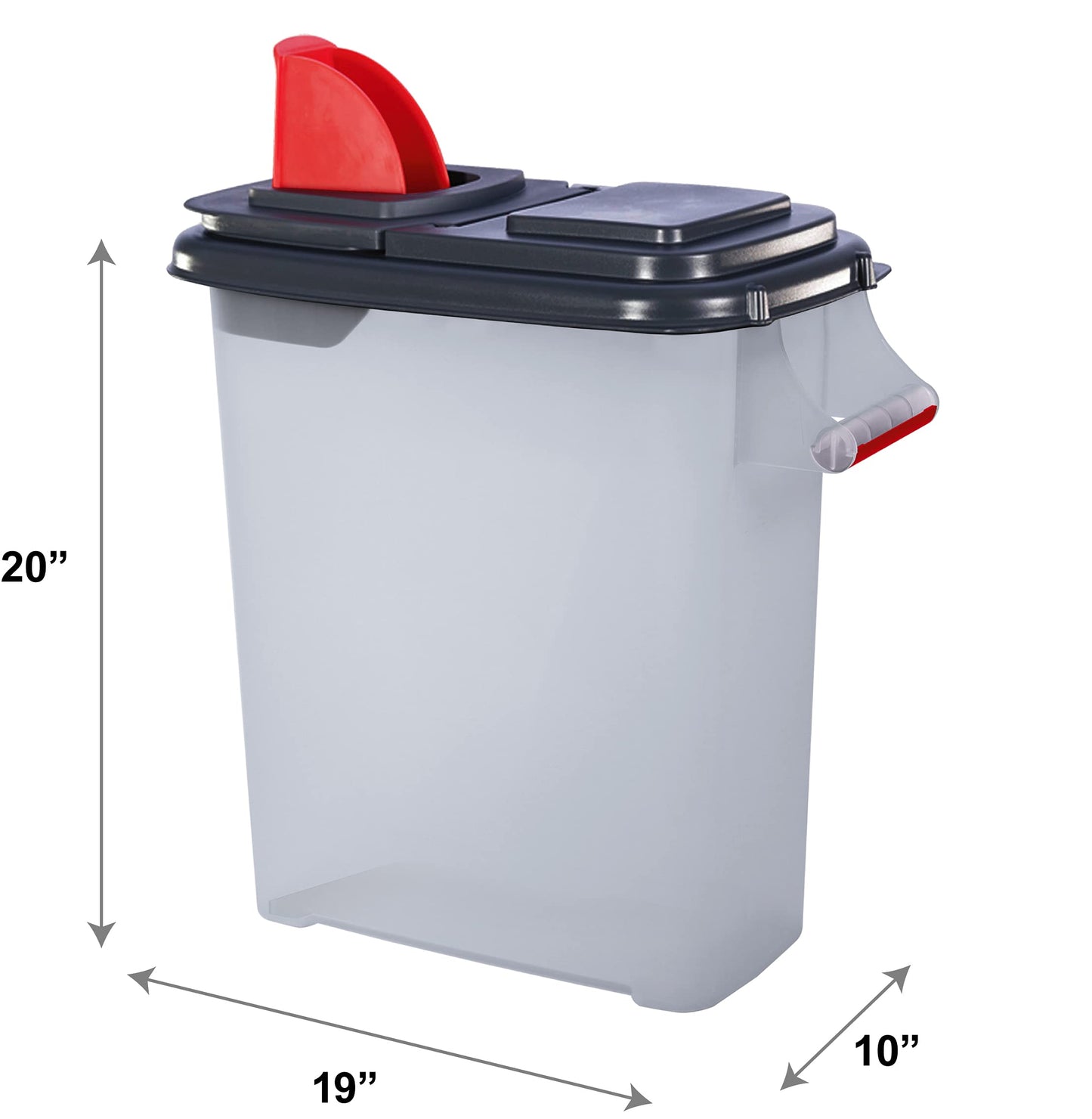 Storage Dispenser for Wood Pellets and More