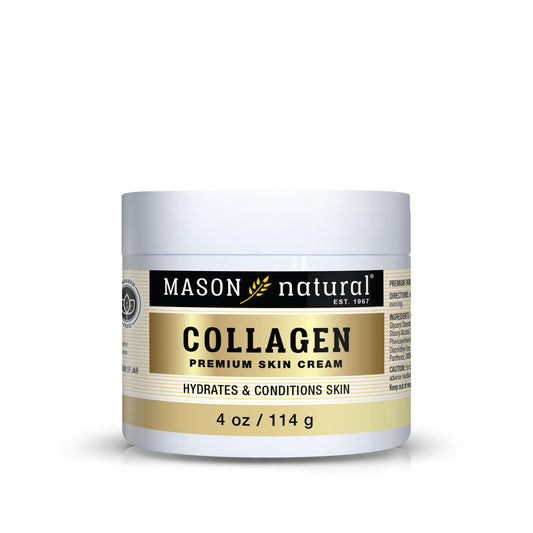 MASON NATURAL Collagen Premium Skin Cream, Women’s Anti,Aging Face & Body Daily Moisturizer for Hydration & Firmness, Pear Scent, 4 oz