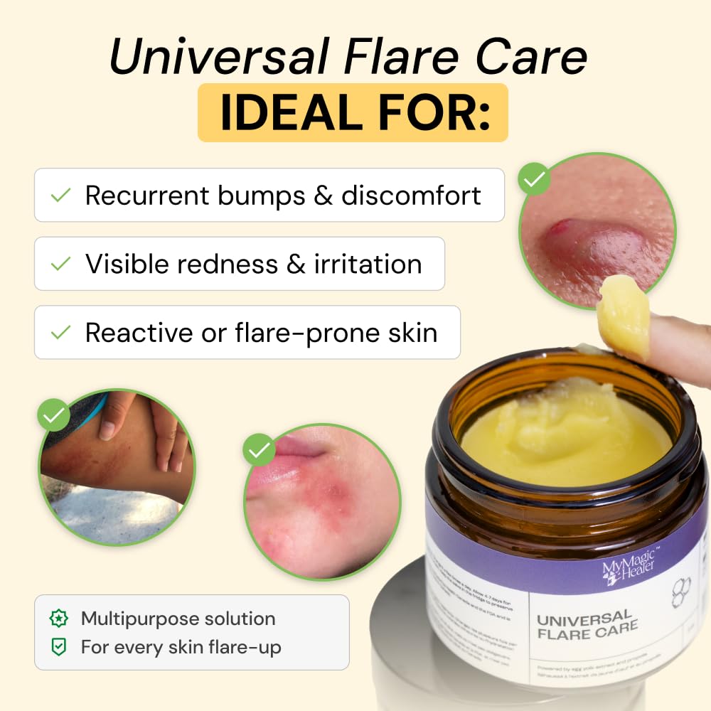 MyMagicHealer Universal Flare Care - Solution for Everyday Skin Flare-Ups | Drawing Salve for Boils & Cysts, Hidradenitis Suppurativa, Folliculitis | Beauty and Personal Care MyMagicHealer