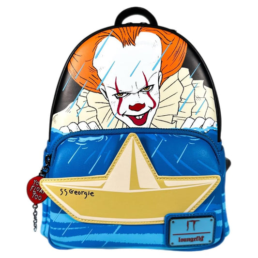 Loungefly IT Pennywise Gutter Scene Cosplay Mini Backpack vRare Exclusive