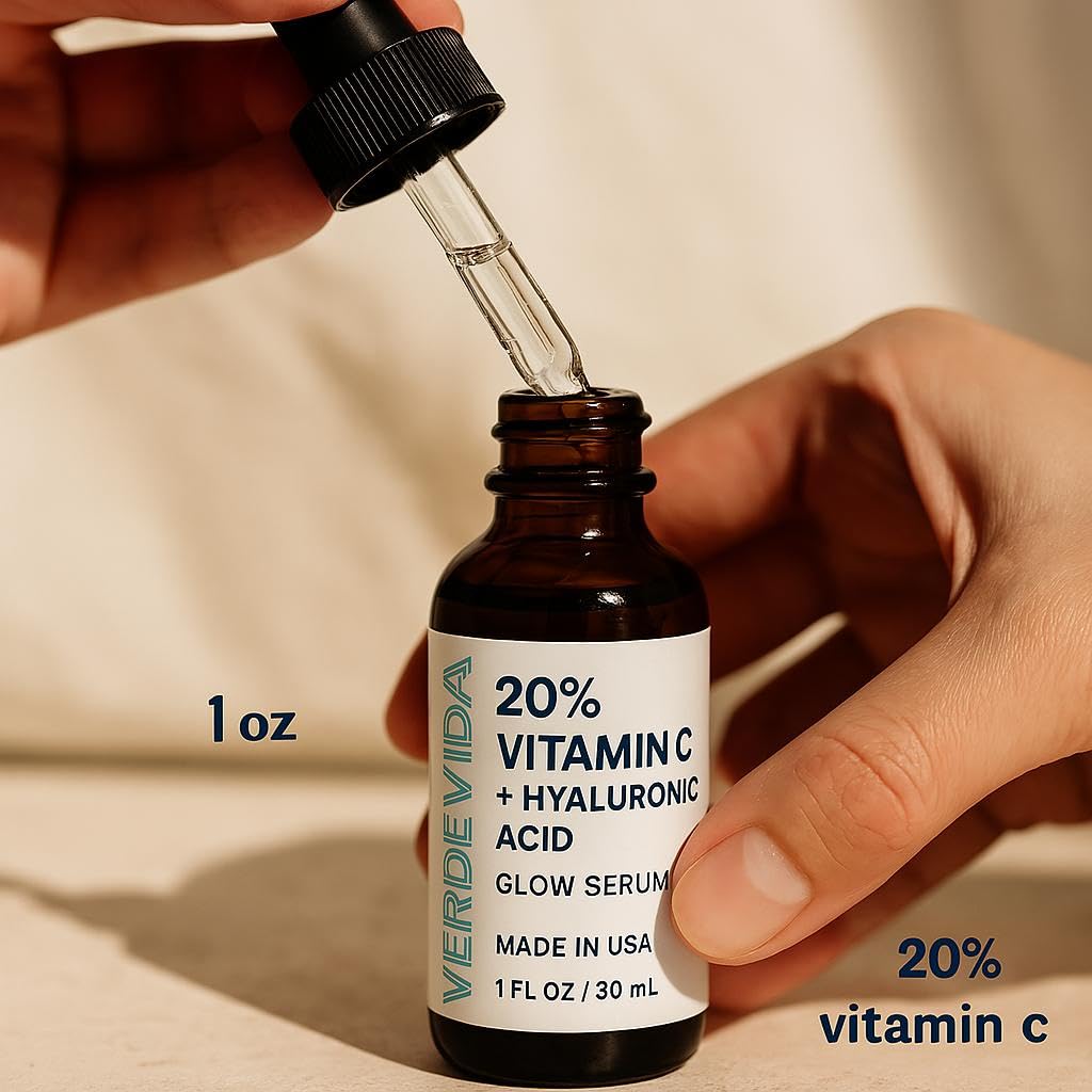 Verdevida Vitamin C Serum Skin Care - Dark Spot Remover For Face & Acne on All Skin Types