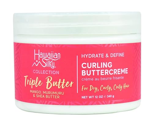 Hawaiian Silky Collection | TRIPLE BUTTER | Hydrate & Define Curling Buttercreme 12 oz