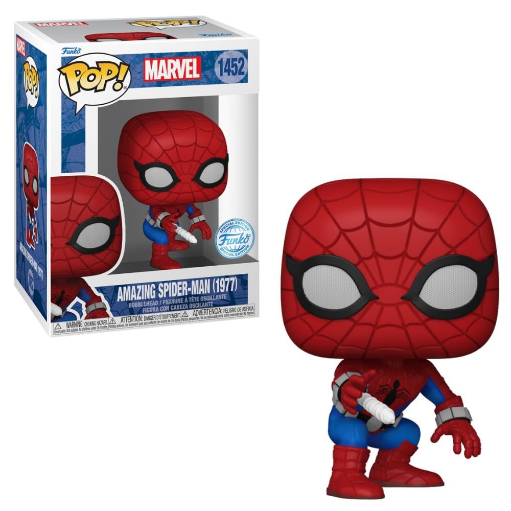 Funko Pop Marvel: Amazing Spider-Man 1977 - Spider-Man Homemade Costume Exclusive