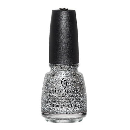 China Glaze Star Hopping Collection Silver of Sorts Nail Lacquer Beauty & Personal Care China Glaze