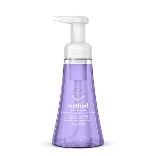 Method Foaming Hand Soap, French Lavender, 10 Fl Oz (Pack of 1)