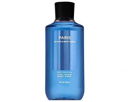Bath & Body Works Paris For Men 2 in 1 Hair Body Wash 10 fl oz (10 ounce)