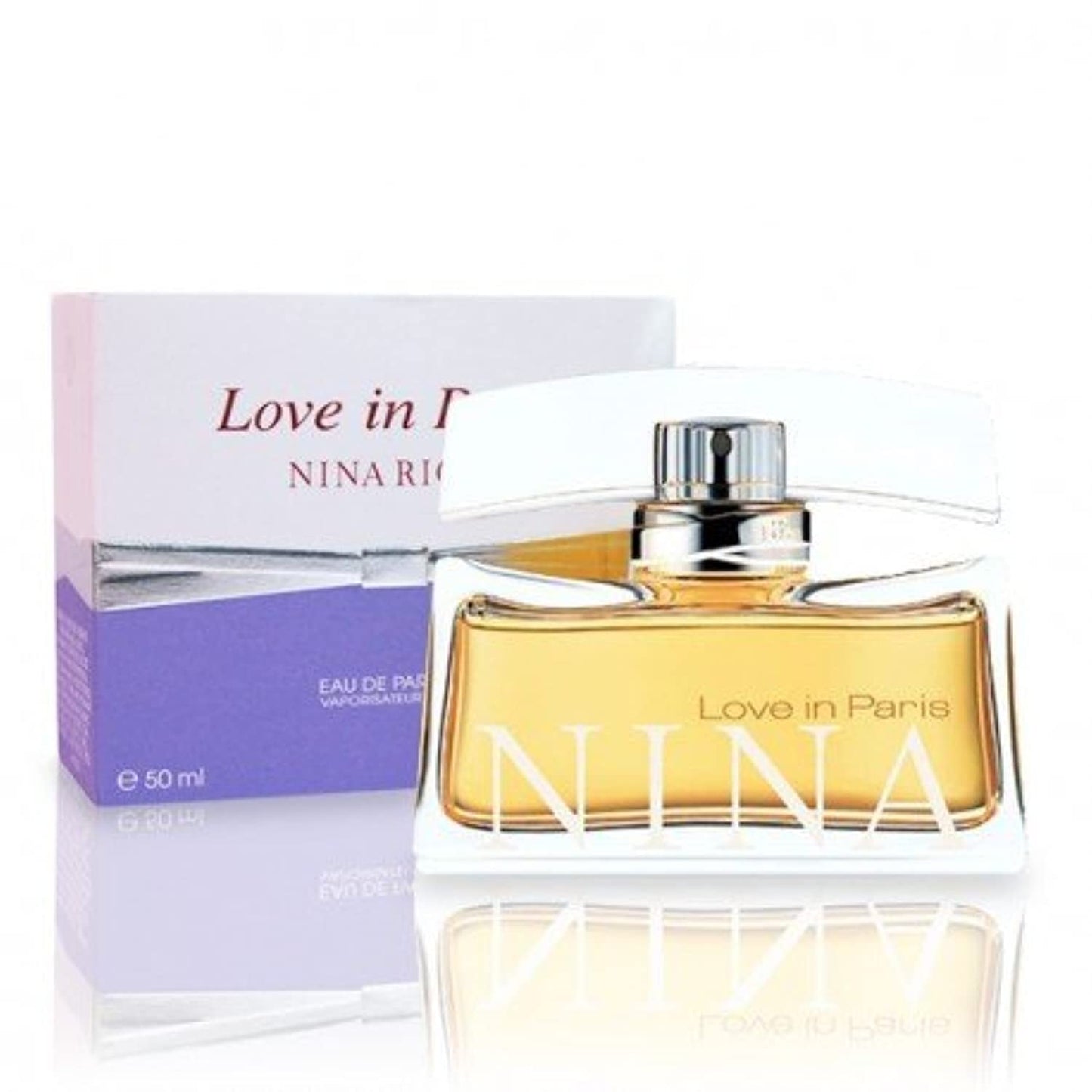 Love In Paris By Nina Ricci For Women. Eau De Parfum Spray 1.6 Ounces