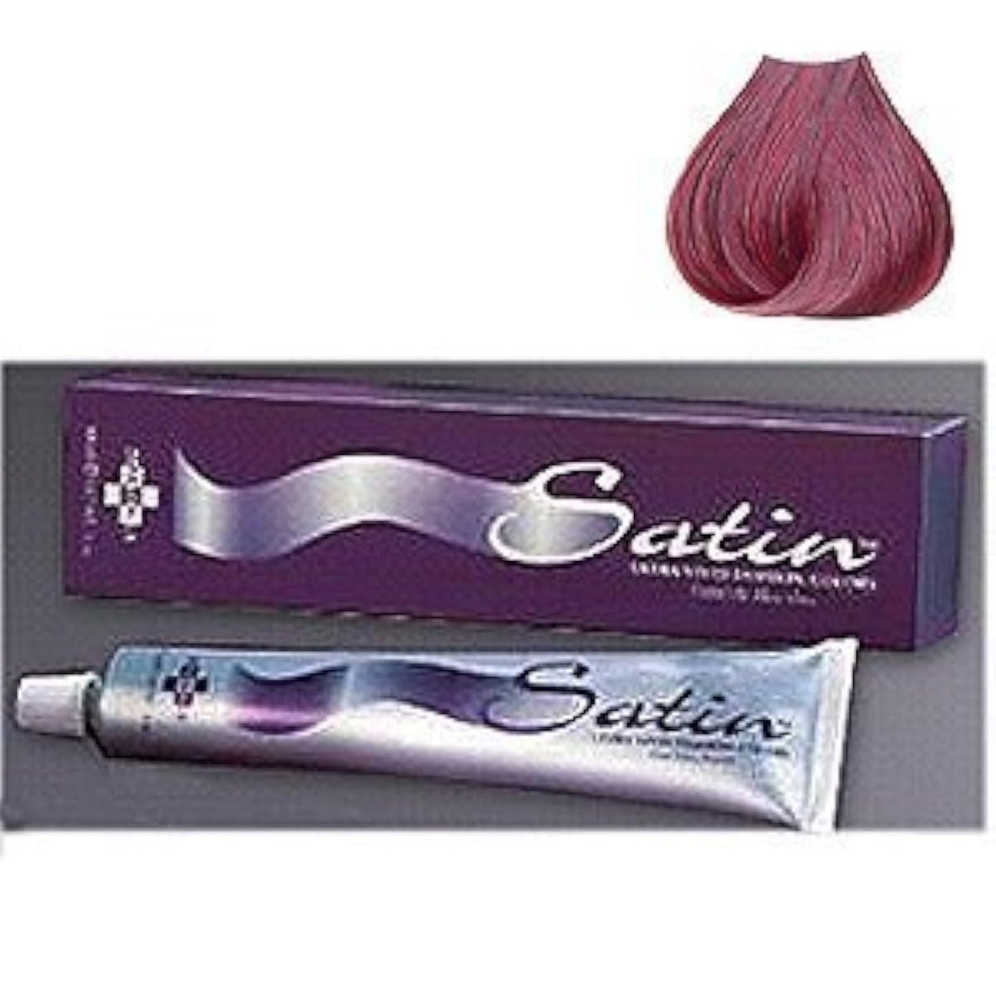 SATIN Hair Color Red Series 4MR Red Mahogany Chestnut 3 oz (Model: SAT2203)