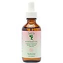 Camille Rose Rosemary Oil Strengthening Hair + Scalp Drops - Castor, Peppermint & Tea Tree Oil Blend for Strength & Resilience, Dry Scalp Treatment