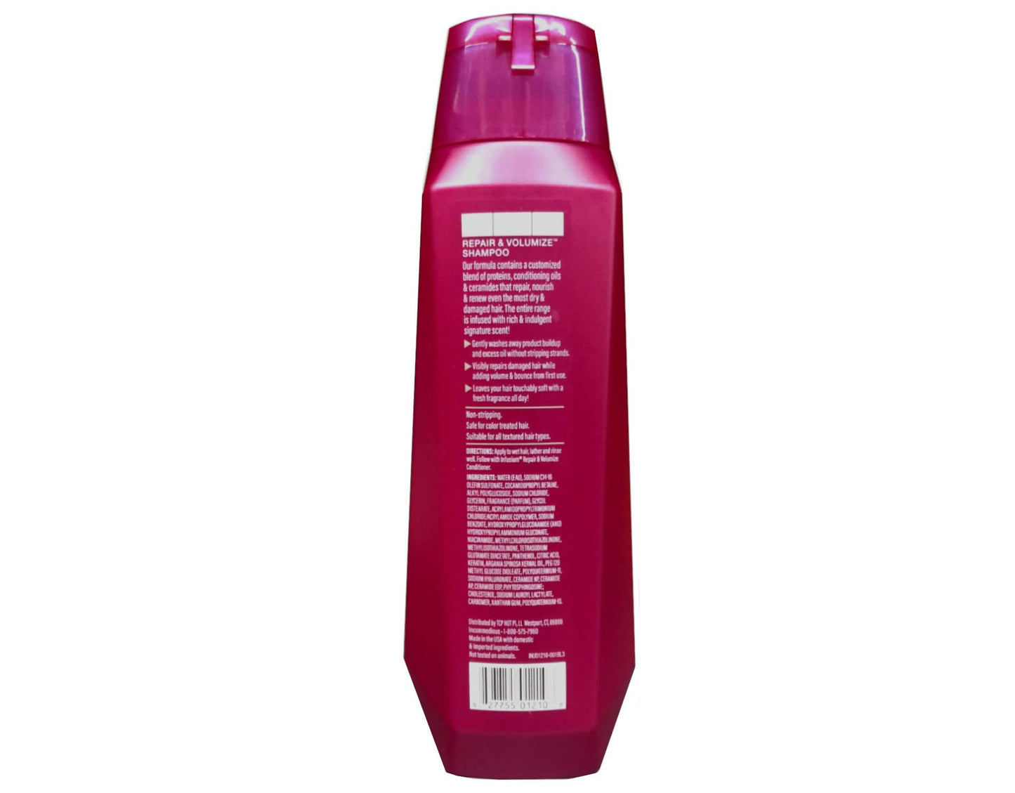 INFUSIUM Shampoo & Conditioner Repair & Volumize, Repair/Nourish/Renew, with Collagen, Building Peptides & Hyaluronic Acid for Dry & Damaged Hair