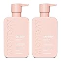 MONDAY HAIRCARE Smooth Shampoo + Conditioner Bathroom Set (2 Count) 12 oz Each For Frizzy, Coarse & Curly Hair Made with Coconut Oil, Shea Butter
