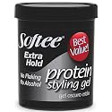 Softee Protein Styling Gel - Extra Hold, Alcohol-Free Black 15 oz.