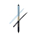 Estée Lauder Smoke and Brighten Long-Lasting Waterproof Kajal Eyeliner Pencil Duo, 0.03 Ounce, Marine/Sky Blue