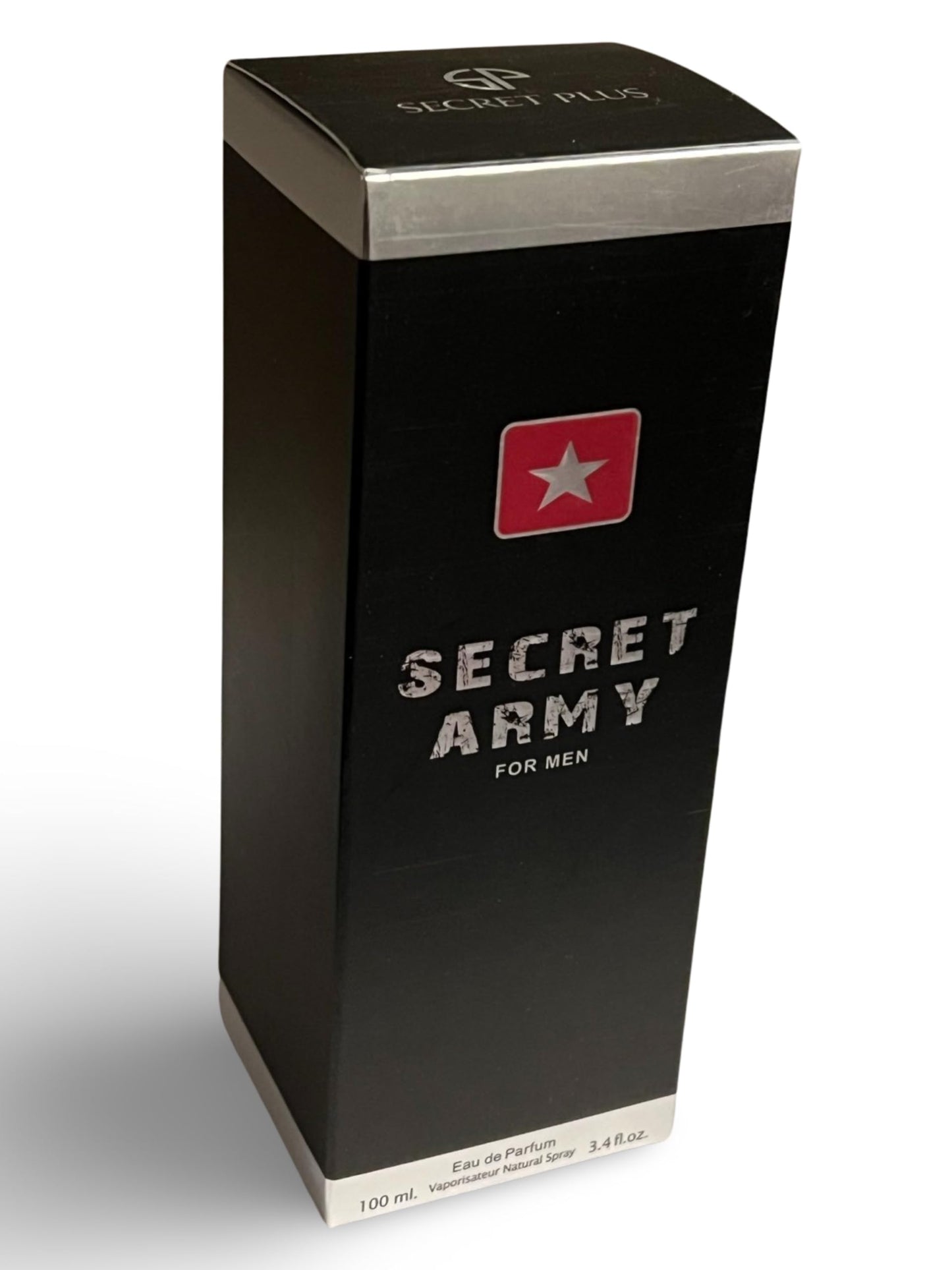 Secret Plus SECRET ARMY FOR MEN Eau de Parfum - 3.4 Fl Oz