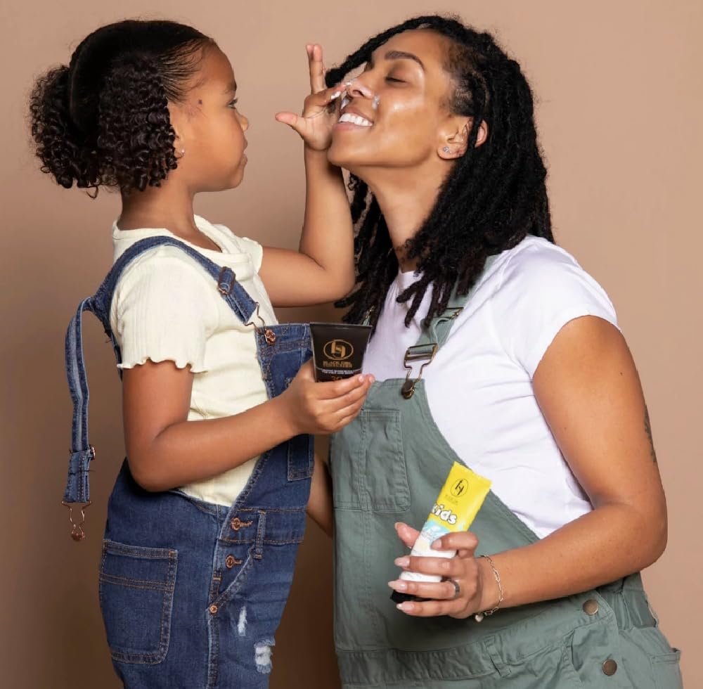 Black Girl Sunscreen Kids SPF 50 Lotion for Face & Body- Sun Protection for Skin, Kids Sunscreen, Water Resistant for 80 Minutes, Ideal for Beach Beauty and Personal Care BLACK GIRL SUNSCREEN
