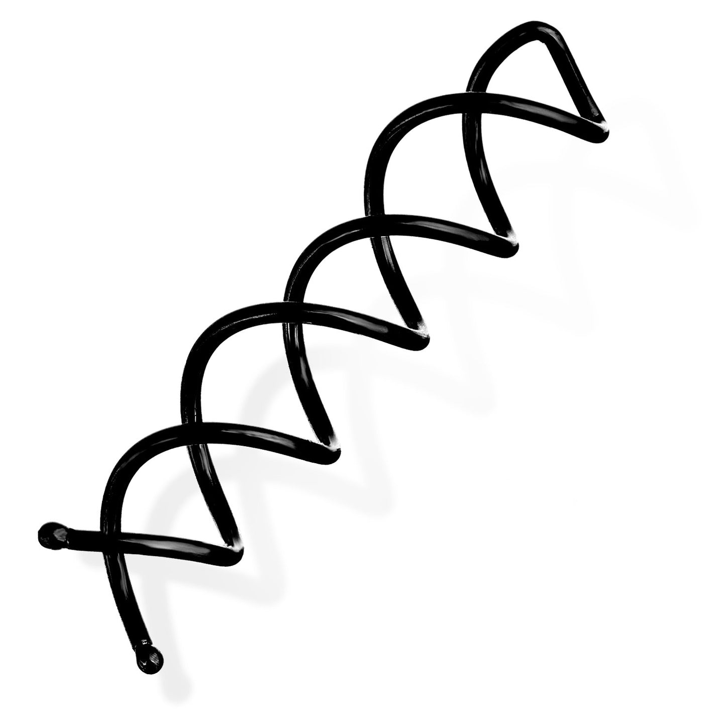 eBoot Spiral Hair Clip Spin Bun Stick, Hair Pick Set for DIY Hair Styles - 20 Pack (Black)