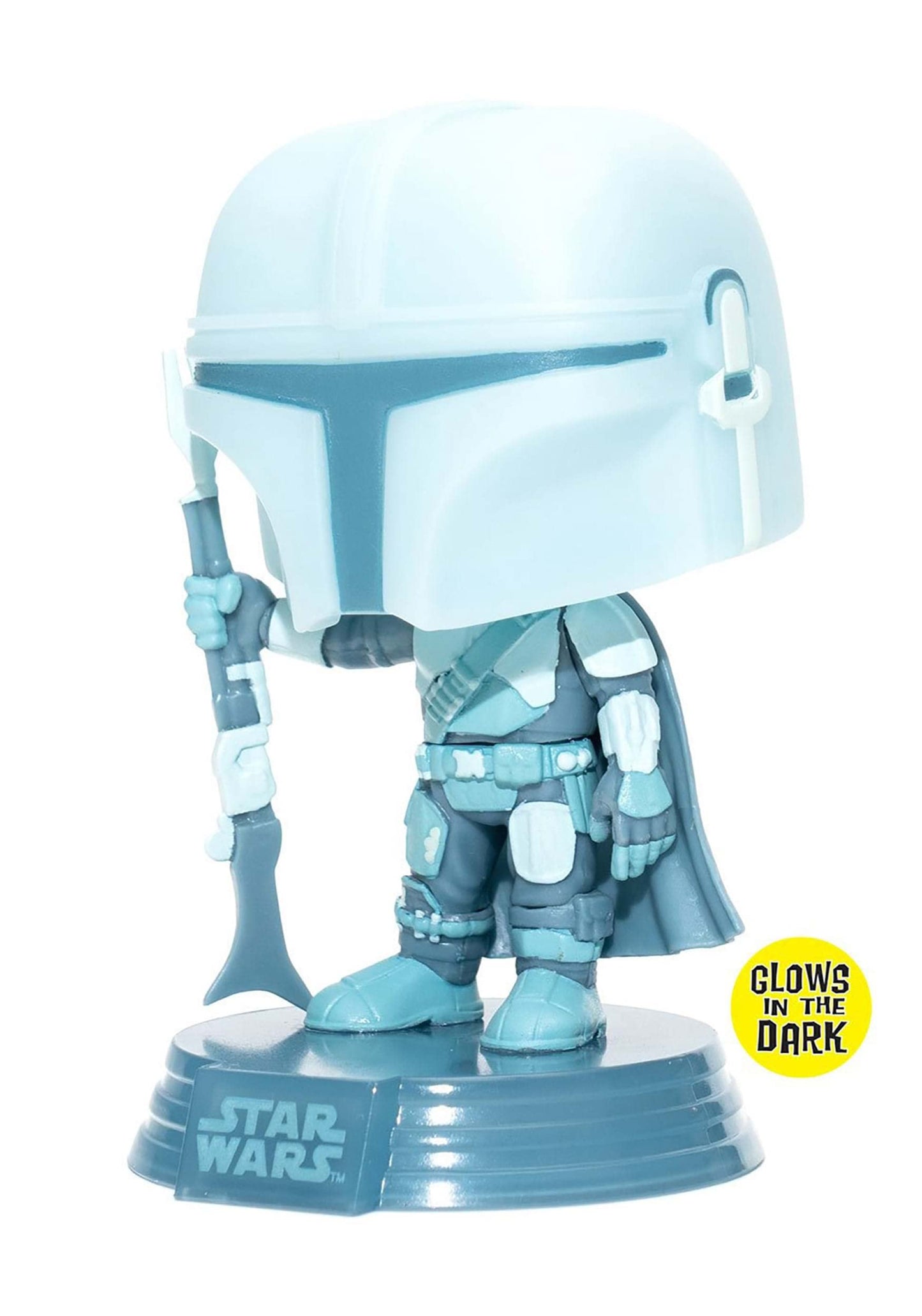 POP Mandalorian Hologram (Star Wars) Funko Glow in The Dark Exclusive