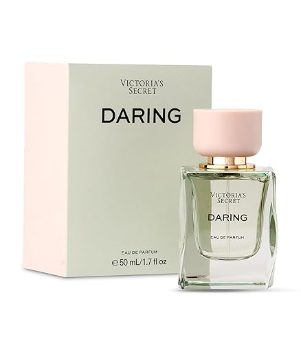 Victoria's Secret Daring Eau de Parfum, Notes of Bright Bergamot, Warm Oakmoss and Bold Amber, Perfumes for Women (1.7 oz)