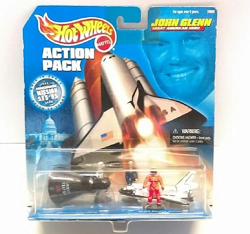 HOT WHEELS ACTION PACK JOHN GLENN GREAT AMERICAN HERO