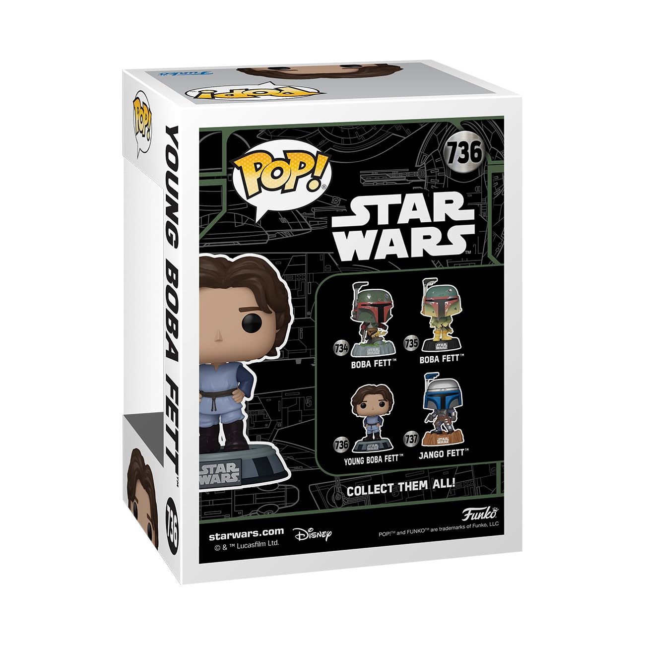 Funko POP! Star Wars: Boba Fett - (Young) - Collectable Vinyl Figure - Gift Idea - Official Merchandise - for Kids & Adults - Movies Fans - Model…