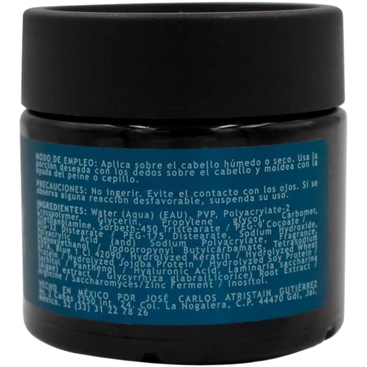 Lobo Negro Cera Gel 8.82 oz - Professional Hair Gel for Men - Long-Lasting Hold and Shine - Ideal Mens Hair Gel for Styling and Control - Non-Greasy