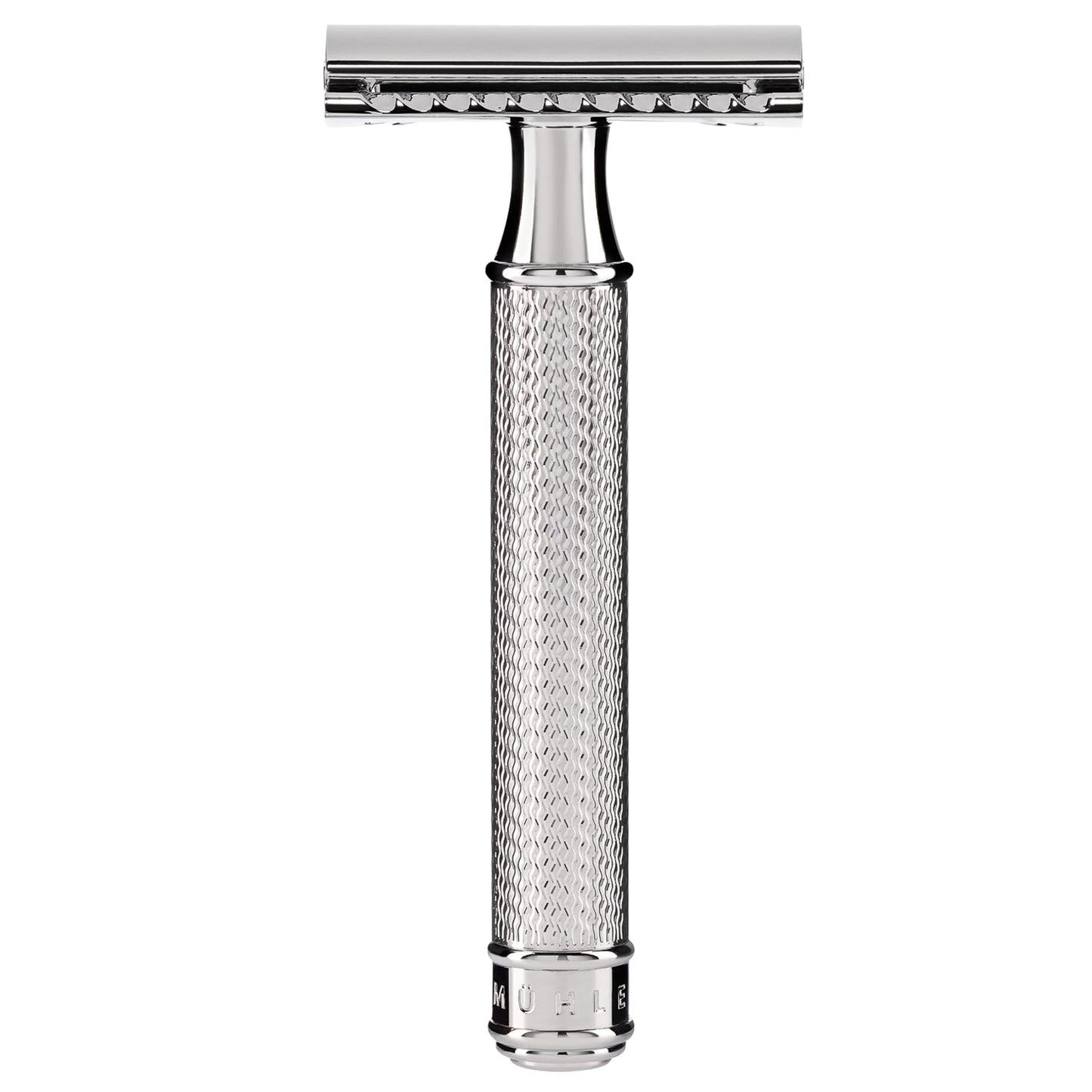 MÜHLE Chrome Silvertip Badger Safety Razor (Closed Comb) Shaving Set - Perfect for Every Day Use, Barbershop Quality Close Smooth Shave Beauty and Personal Care MÜHLE