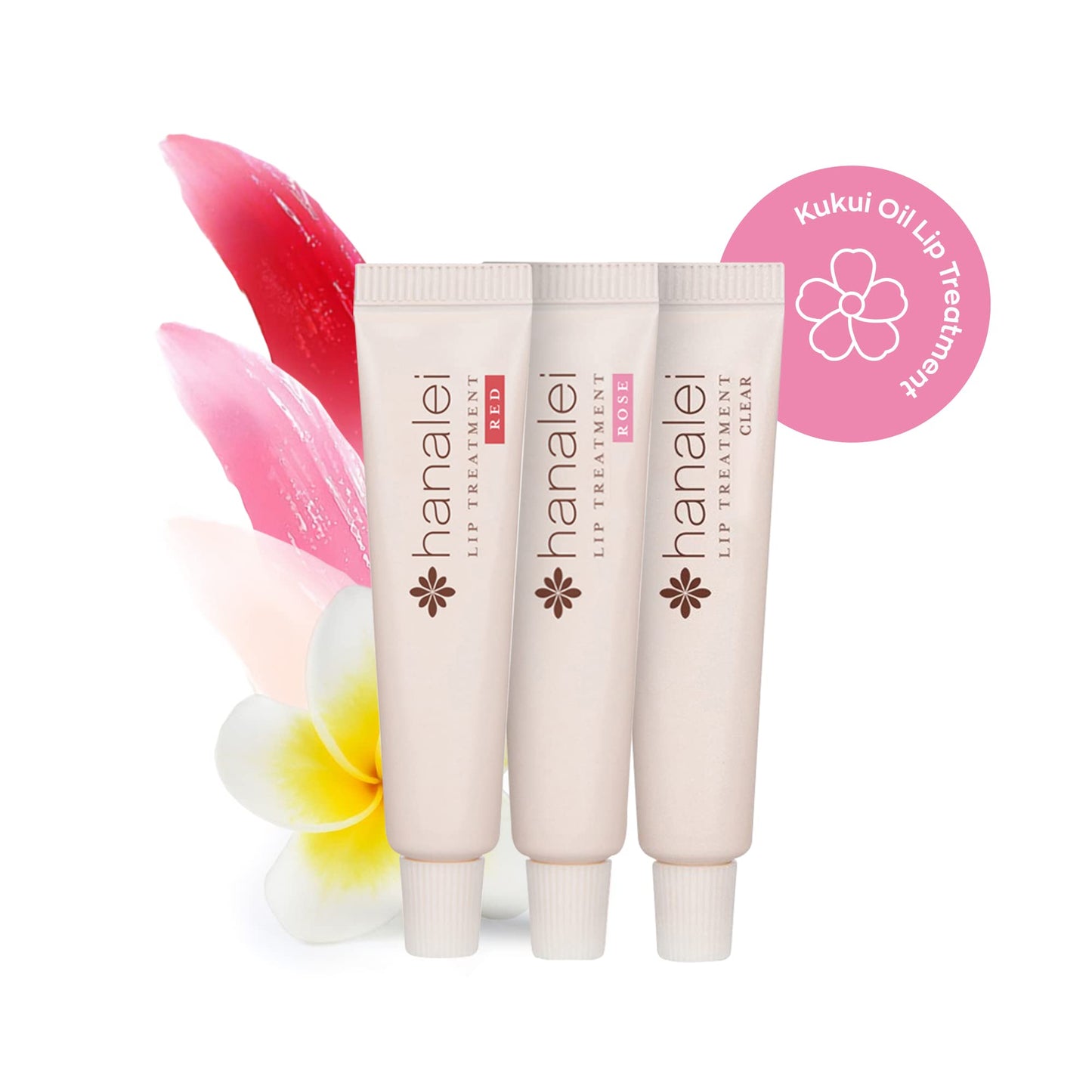 Hanalei Hydrating Lip Treatment Balm - Cruelty-Free, Paraben-Free Moisturizer for Severely Dry, Chapped Lips - Kukui Oil, Shea Butter & Grapeseed Oil