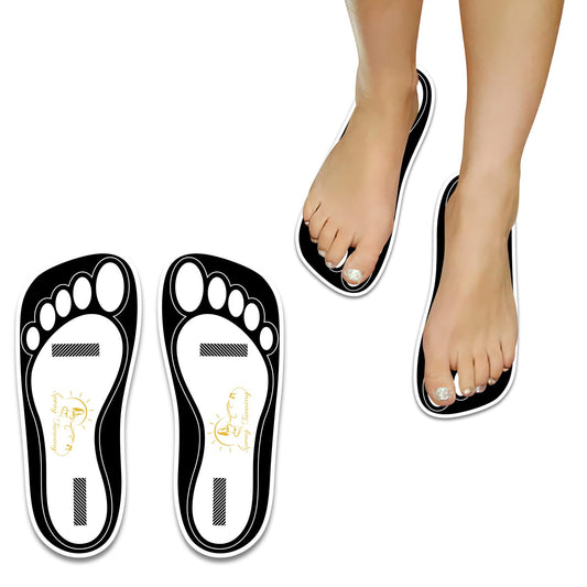 25Pairs(50Feets) Disposable Stick Spray Tanning Feet Pads Perfect for preventing spray tan solution,Deluxe & Hygienic Spray Tan Feet Pads-Ideal