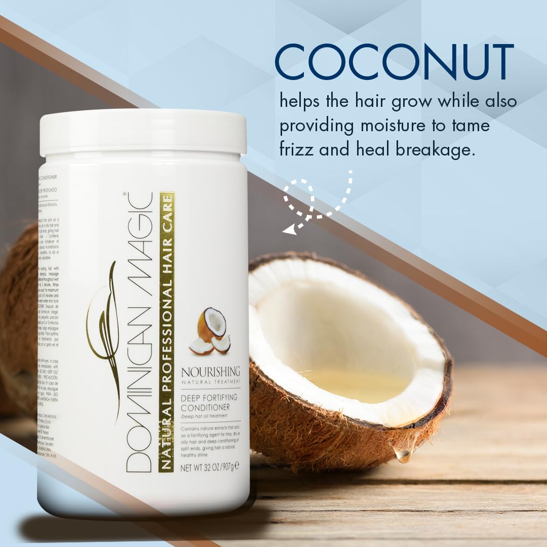 Dominican Magic Deep Fortifying Conditioner, 32 Oz, 32 Ounces