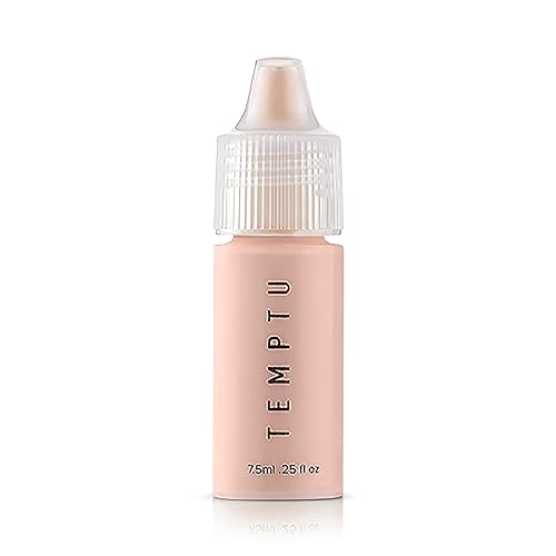 TEMPTU S/B Silicone-Based Airbrush Foundation: Professional Long-Wear Liquid Makeup, Sheer To Full Coverage For A Hydrated, Healthy-Looking Glow