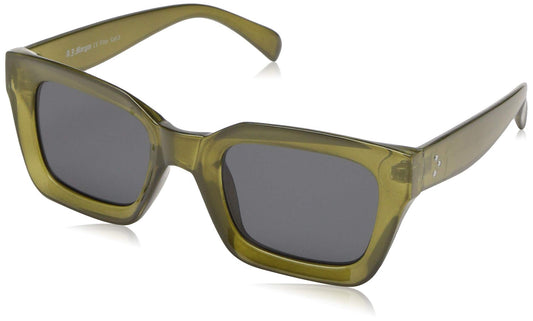 A.J. Morgan Potent 59164-OLV Round Sunglasses, Olive, 48 mm Beauty & Personal Care A.J. Morgan