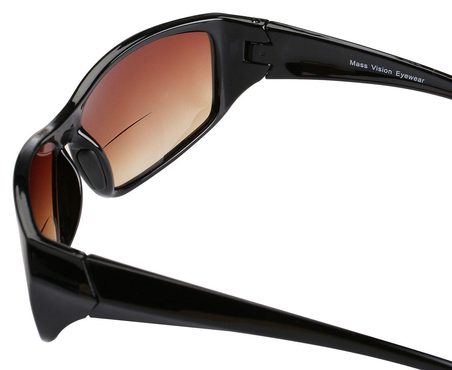 Mass Vision 2 Pair of Unisex High Density (HD) Bifocal Driving Sunglasses (Black, 2.0)
