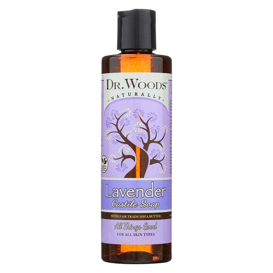 Dr. Woods Lavender Soap with Shea Butter, 8 Ounce Beauty & Personal Care Dr. Woods