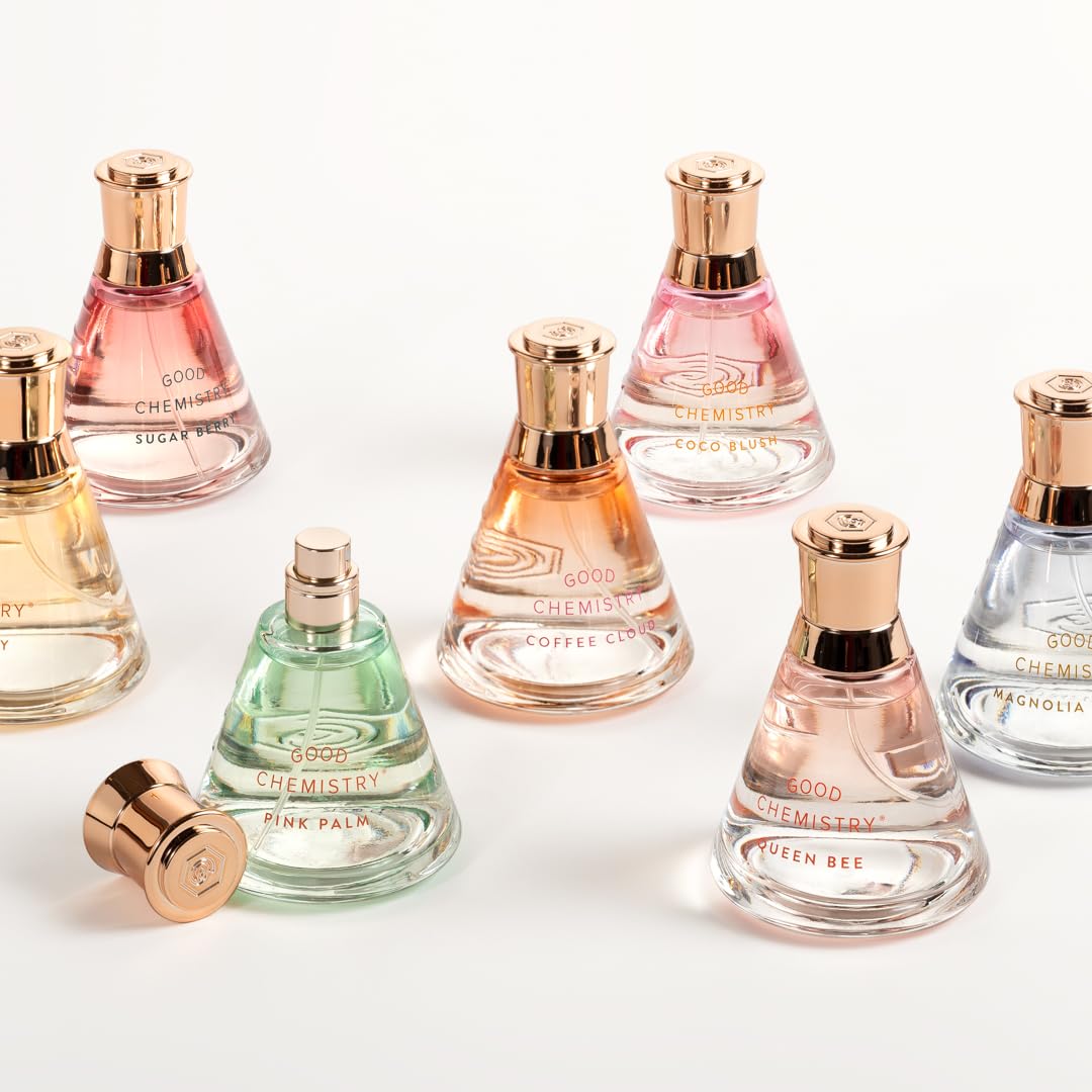 Good Chemistry Coco Blush Eau de Parfum 1.7 fl oz - Long-Lasting Perfume with Coconut Water, Pineapple, & Driftwood - Carefree, Clean & Vegan