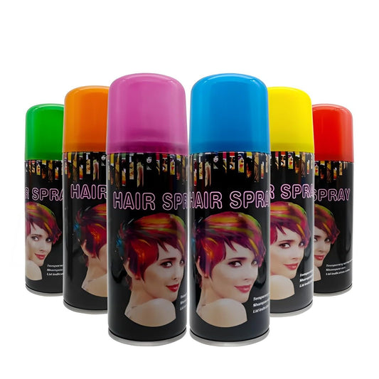 Temporary Hair Color Spray - Spray-On Hair Color for Instant Vivid Hair Color - Fast-Drying, Non-Sticky Formula - Travel Size Hair Dye, 3 oz, Assorted