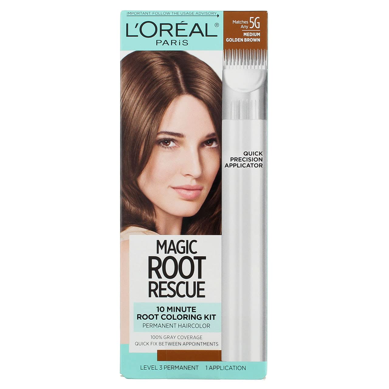 Permanent Hair Color, Level 3, Medium Golden Brown Shade 5G, 1 ea (Pack of 3)