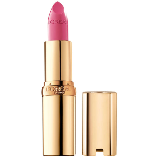 L'Oreal Paris Colour Riche Original Creamy, Hydrating Satin Lipstick with Argan Oil and Vitamin E, Pink Flamingo , 1 Count Beauty & Personal Care L'Oreal Paris