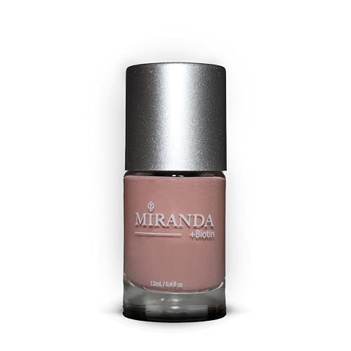 Miranda Beauty: Superfood-Infused Vegan Nail Polish for Healthy, Beautiful Nails, 21-free, Biotin-infused, Cruelty Free - HARMONY - 0.40 fl oz Beauty & Personal Care Miranda