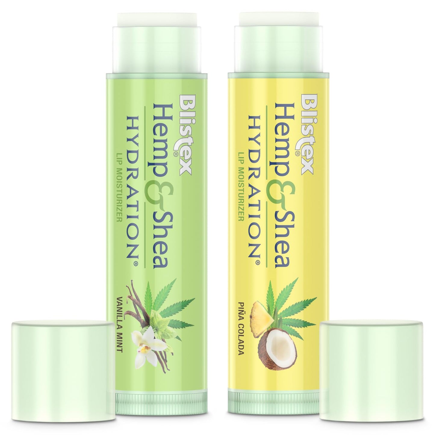 Blistex Hemp & Shea Hydration, 2 count