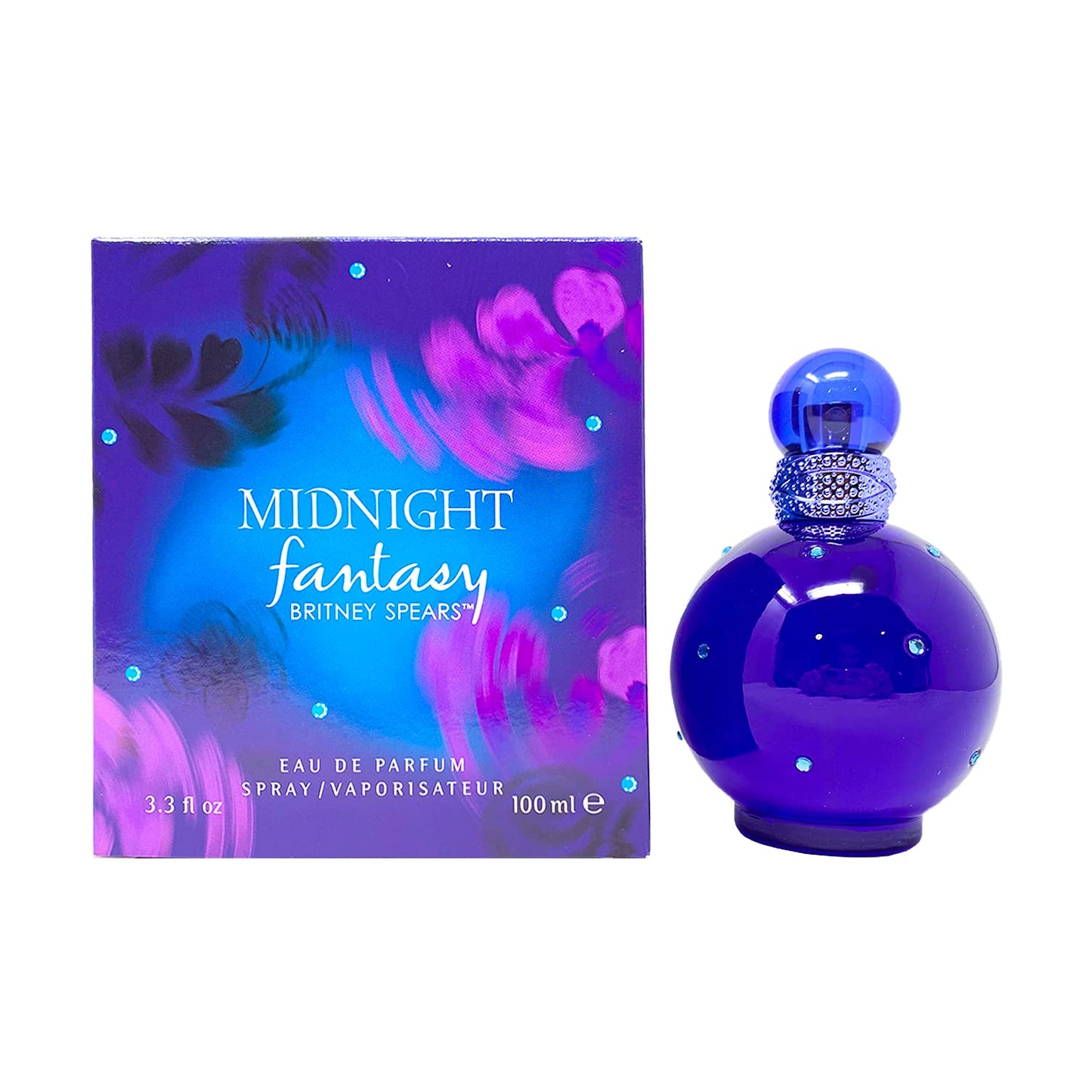 Fantasy Midnight Perfume By Britney Spears Eau De Parfum Spray Perfume for Women 3.4 oz Eau De Parfum Spray?stylish?