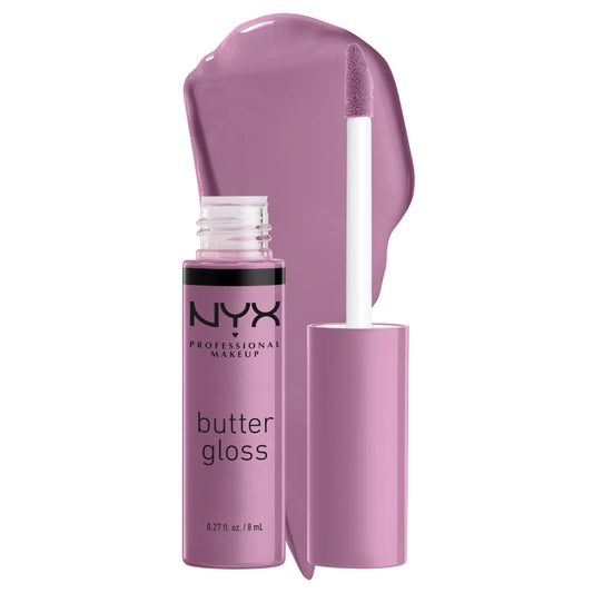 NYX PROFESSIONAL MAKEUP Butter Gloss, Non-Sticky Lip Gloss - Marshmallow (Muted Lilac) Beauty & Personal Care NYX PROFESSIONAL MAKEUP