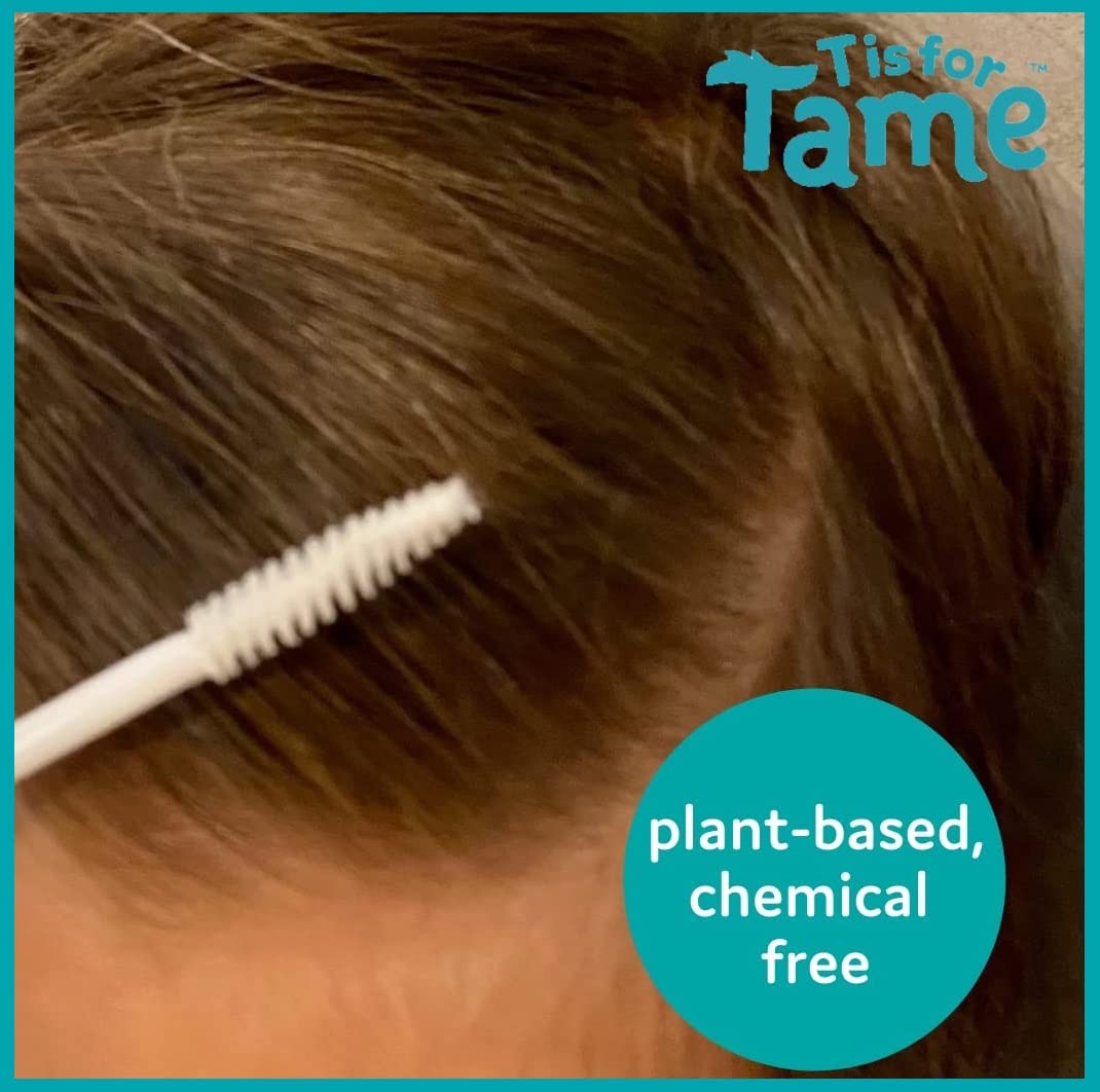 T is for Tame - Hair Taming Cream Wand for Flyaways, Frizz - Natural & Vegan Kids Hair Care Styling Wand - Slick Back Smoothing Hair Stick for Baby