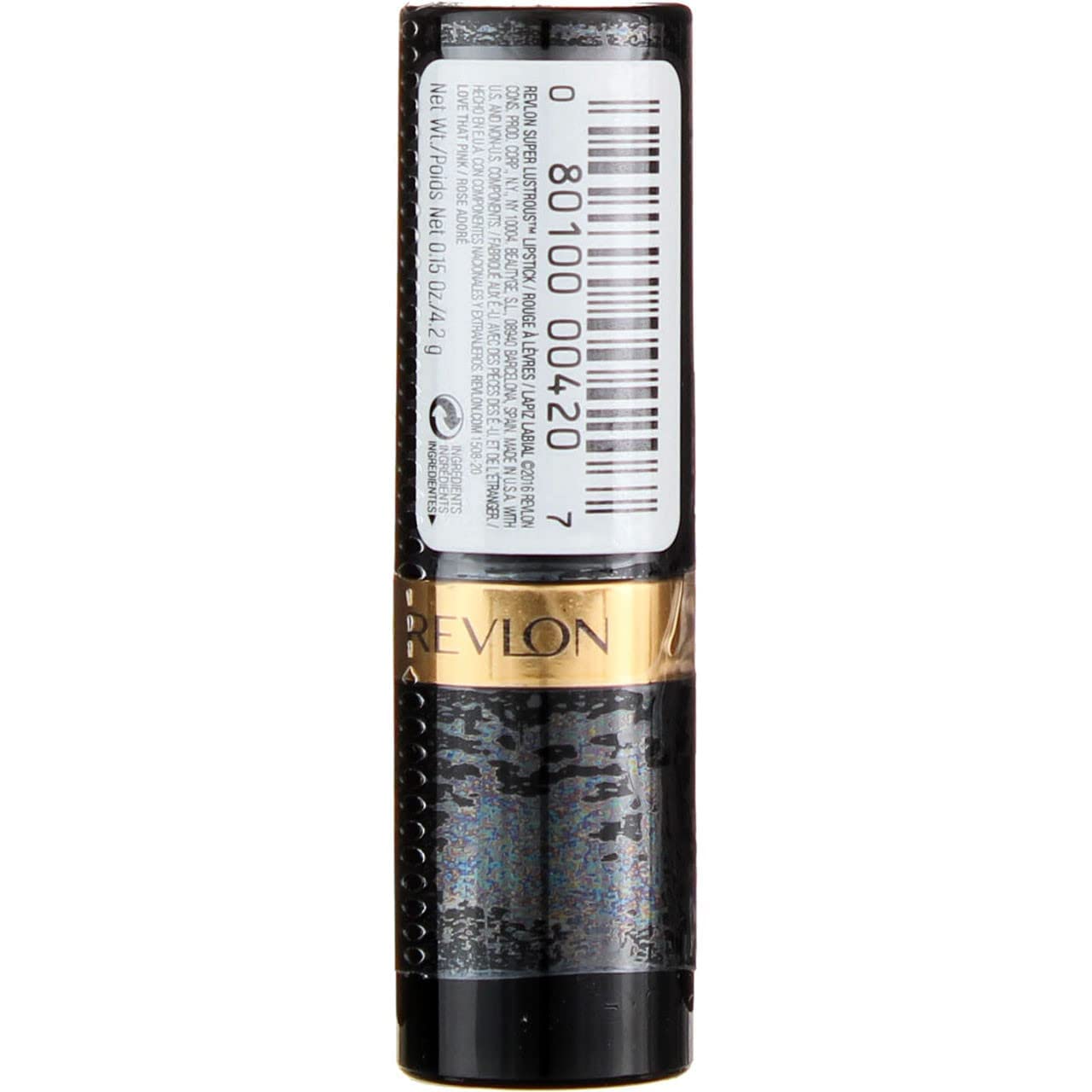 Revlon Super Lustrous Lipstick with Vitamin E and Avocado Oil, Cream Lipstick in Pink, 435 Love that Pink, 0.15 oz (Pack of 2)
