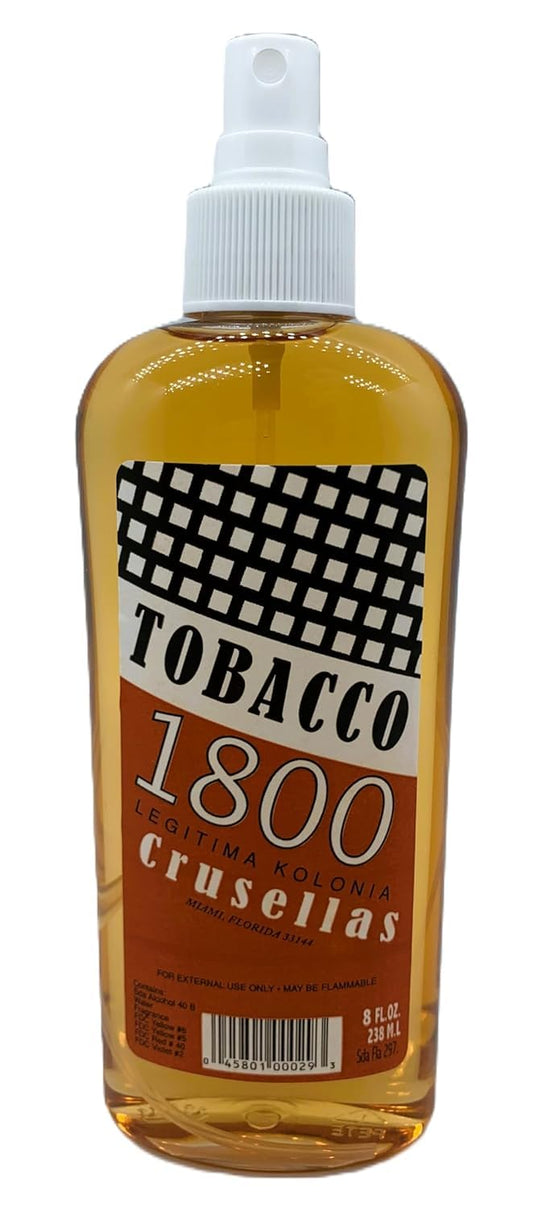 Crusellas Legitima Kolonia 1800 Tobacco Pump Spray Cologne 8 Fl. Oz. Beauty & Personal Care Crusellas